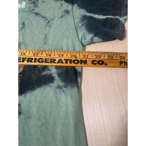 TLC CrazySexyCool Graphic Tee World Tour T-Shirt Tie Dye Print Green Black‎ L - Picture 3 of 6